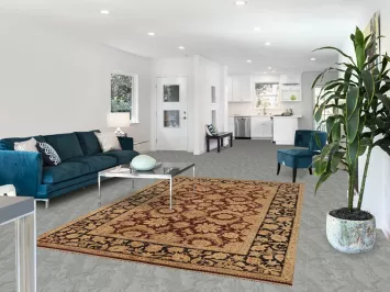 All-Over Floral Agra Oriental Area Rug 6x9