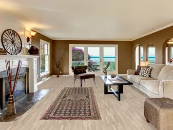 Handmade Wool Mahal Persian Runner Rug 4x10