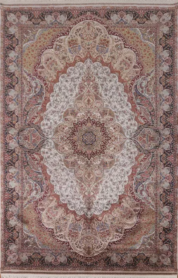 Traditional Tabriz Oriental Area Rug 7x10