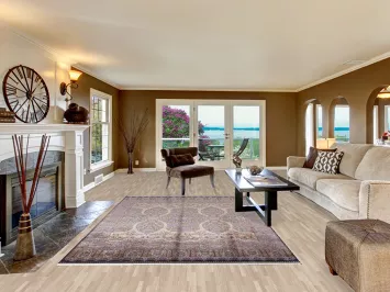 Traditional Qum Oriental Area Rug 7x10