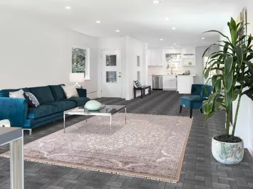 Traditional Qum Turkish Area Rug 7x10