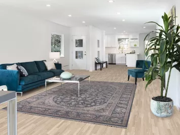 Floral Kashan Turkish Traditional Area Rug 7x10