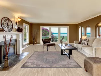 Traditional Kashan Oriental Area Rug 7x10