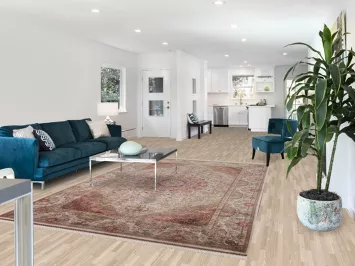 Traditional Kashan Oriental Rug 7x10