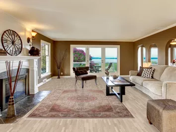 Traditional Qum Oriental Area Rug 7x10