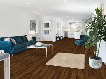 Distressed Wool Tabriz Persian Rug 3x5