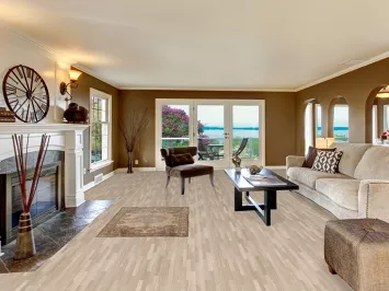 Distressed Tabriz Persian Rug 3x5