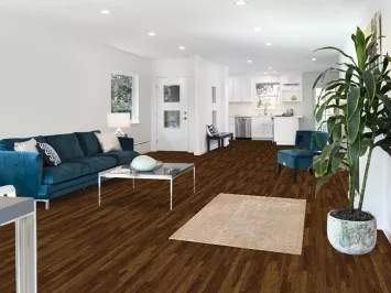 Distressed Wool Tabriz Persian Rug 3x5