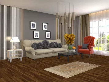 Vintage Distressed Hamedan Persian Rug 3x5