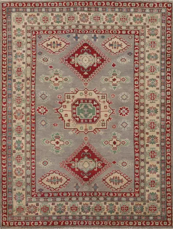Handmade Kazak Oriental Rug 5x6