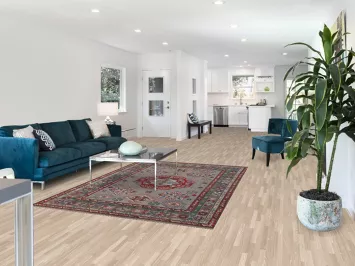 Geometric Kazak Oriental Area Rug 6x8