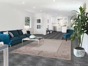 Paisley Tabriz Traditional Area Rug 7x10