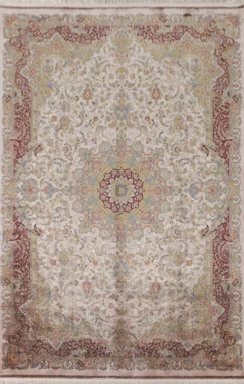 Victorian Style Tabriz Traditional Area Rug 7x10