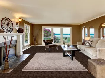 Traditional Tabriz Turkish Area Rug 7x10