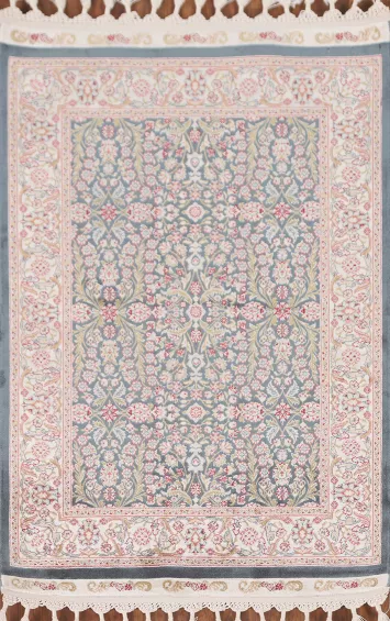 Traditional Kashan Turkish Rug 2x3