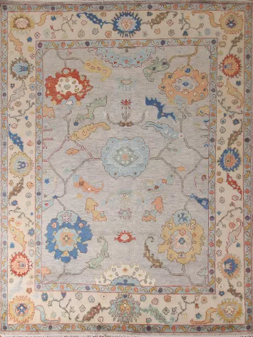 Handmade Wool Oushak Oriental Area Rug 8x10