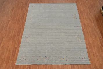 Handmade Wool Gabbeh Indian Area Rug 9x12