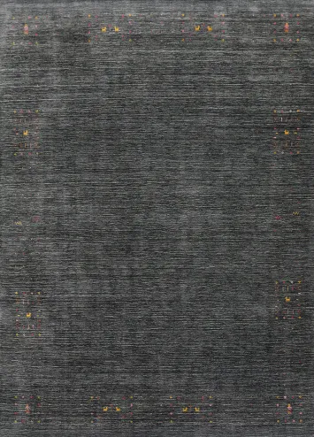 Striped Gabbeh Oriental Area Rug 9x12