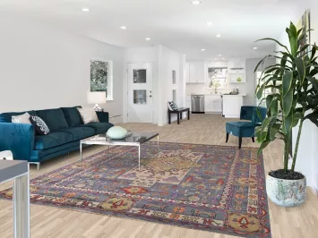 Geometric Heriz Serapi Oriental Area Rug 8x10