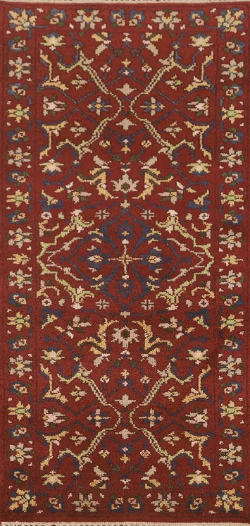 Handmade Heriz Serapi Oriental Rug 3x6