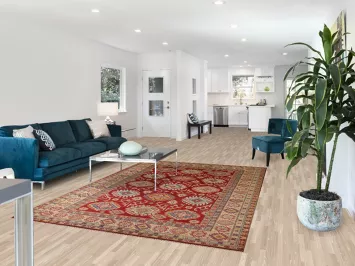 Handmade Red Kazak Oriental Area Rug 6x9