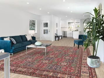 Handmade Kazak Oriental Area Rug 9x12