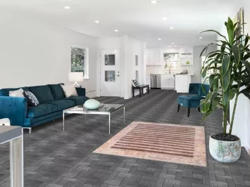 Striped Abstract Modern Rug 4x6