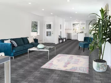 Striped Abstract Oriental Rug 4x6