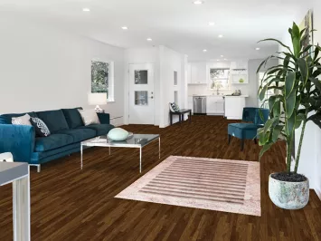 Striped Abstract Oriental Rug 4x6