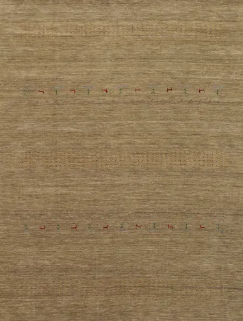 Handmade Gabbeh Indian Area Rug 8x10