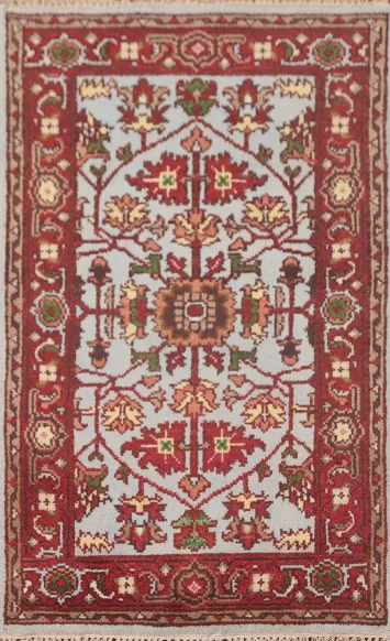 Light Blue Heriz-Serapi Oriental Rug 3x5