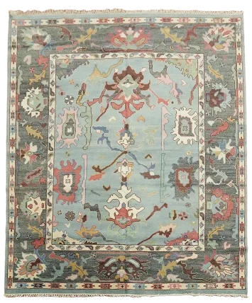 Handmade Oushak Oriental Area Rug 8x10