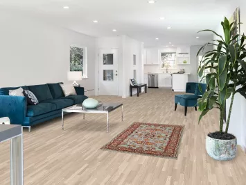 Light Blue Heriz-Serapi Oriental Rug 3x5