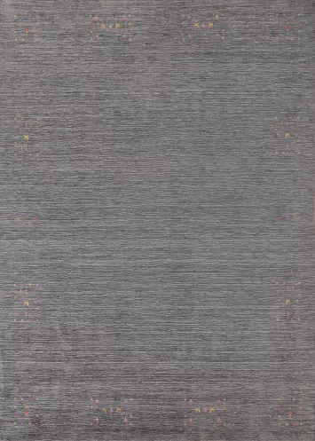 Striped Gabbeh Oriental Area Rug 9x12