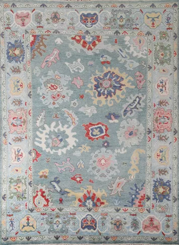 Handmade Oushak Indian Area Rug 8x10