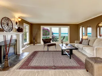 Traditional Qum Turkish Area Rug 8x11