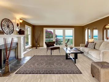 All-Over Qum Traditional Area Rug 7x10