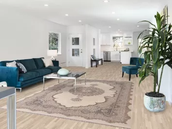 Traditional Qum Turkish Area Rug 7x9