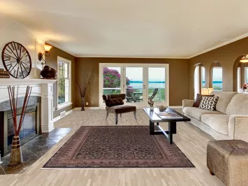 Traditional Tabriz Turkish Area Rug 7x10