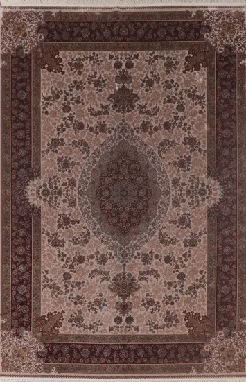 Traditional Tabriz Turkish Area Rug 7x10