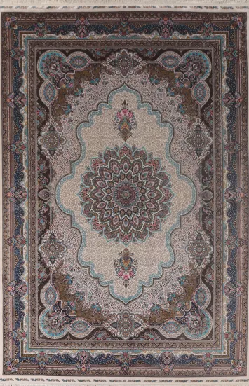 Traditional Qum Living Room Area Rug 8x11
