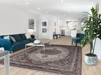 Traditional Qum Living Room Area Rug 8x11