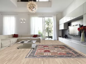 Garden Design Qum Traditional Area Rug 10x13