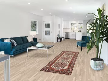 Geometric Heriz-Serapi Oriental Runner Rug 3x8