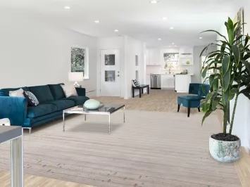 Refined Gabbeh Area Rug 9x12 Accented with Colorful Decorative Patterns