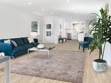 All-Over Modern Abstract Area Rug 7x10