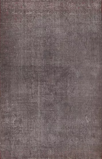 Over-Dyed Wool Anatolian Turkish Area Rug 7x11