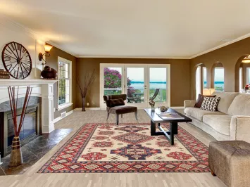 Handmade Kazak Oriental Area Rug 8x12