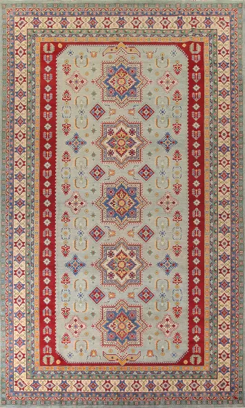 Geometric Kazak Large Oriental Rug 10x16