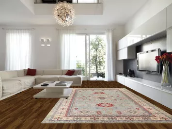 Large Geometric Kazak Oriental Rug 10x16